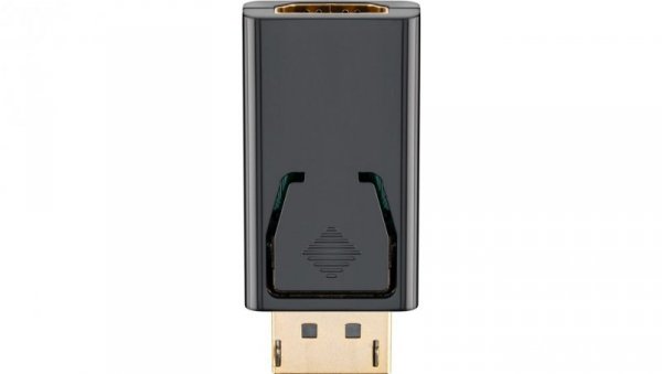Adapter DisplayPort / HDMI™ 1.1, pozłacany - Wersja kolorystyczna Czarny
