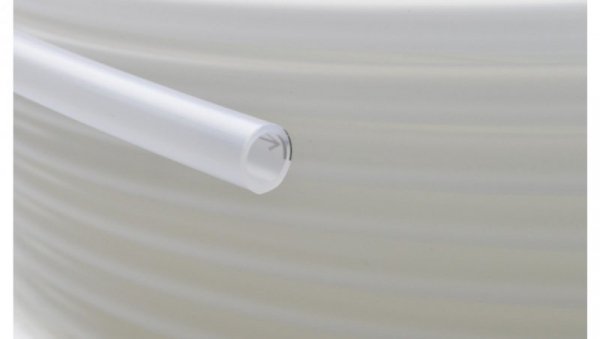 Przewód pneumatyczny PA poliamidowy kalibrowany, fi 12x9 mm, biały (krążek 25 m)