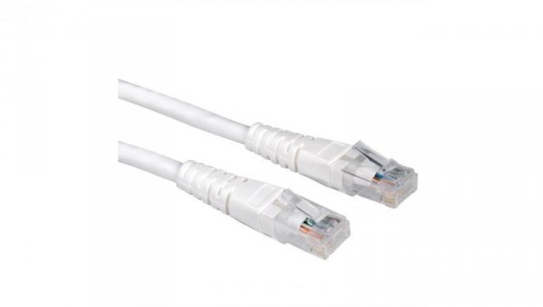 VALUE Patchkabel Cat.6 UTP (klasa E), biały, 5 m