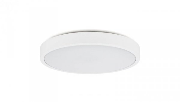 Plafon okrągły natynkowy LED 18W 1800lm 6500K IP44 biały barwa CW biała zimna V-TAC VT-8618W-RD