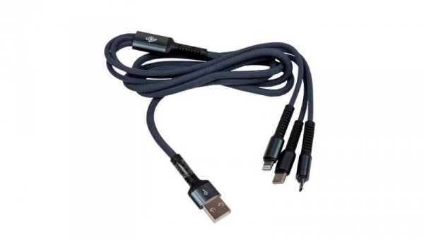 KABEL USB-C DO USB-C 2M 65W PD LOGICPOWER SZYBKIE ŁADOWANIE DO IPHONE