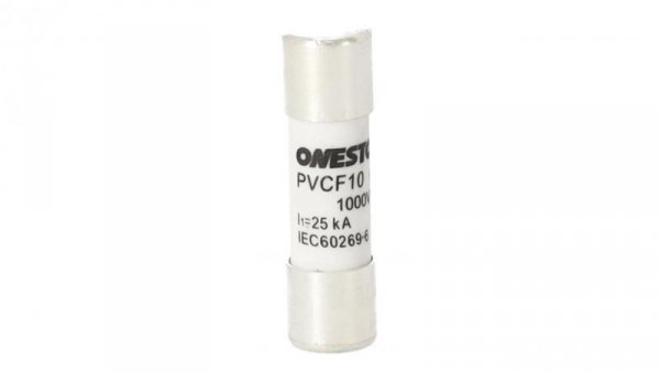 Bezpiecznik rurkowy Wkładka topikowa solarna gPV 20A 10x38mm (1000V DC) ONESTO