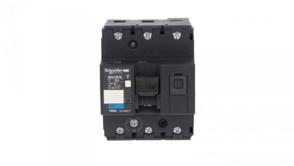 Wyłącznik nadprądowy 3P C 16A 25kA AC NG125N 18633