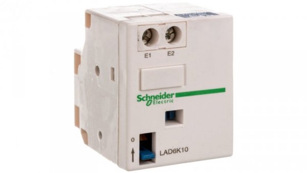 Blok styków pomocniczych zatrzaskowych 220-240 V AC/DC LAD6K10M