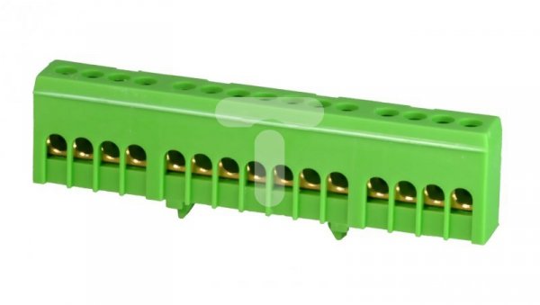 PE15H kolor zielony 15x16mm2 Listwa zaciskowa uziemiająca IP20 MAD1015G15
