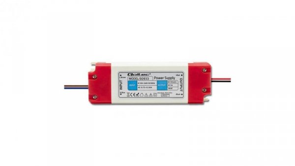 Qoltec Zasilacz impulsowy LED IP20 36W 12V 3A