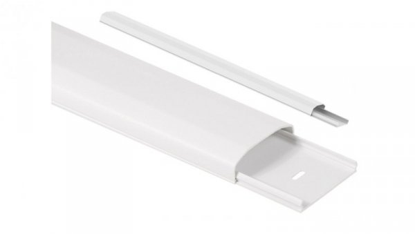 Listwa maskująca do kabli Maclean MC-695 W 60x20x750mm plastik systemowa MC-695