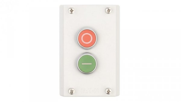 Kaseta sterownicza 2-otworowa START/STOP szara IP67 M22-I2-M1 216529
