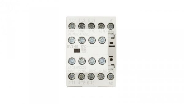 Stycznik mocy 7A 3P 230V AC 2Z 2R DILM7-22(230V50HZ,240V60HZ) 106360