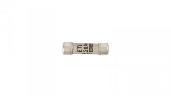 Wkładka bezpiecznikowa cylindryczna 10x38mm 20A gG 400V CH10 002620011