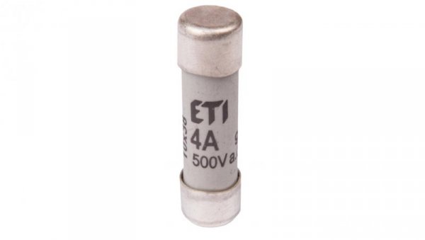 Wkładka bezpiecznikowa cylindryczna 10x38mm 4A gG 500V CH10 002620003