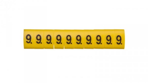 Oznacznik przewodów OZ-3/9 żółty E04ZP-01020501000 /100szt./