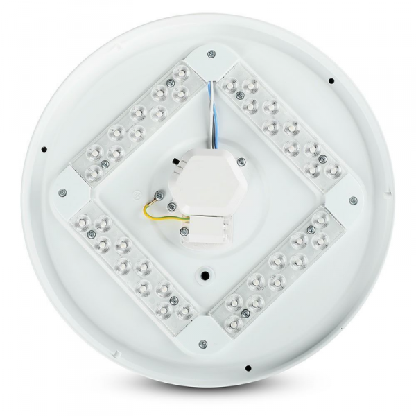Plafon V-TAC 24W Mleczny Zmiana Koloru CCT fi.350 VT-8424 3000K-6400K 2600lm