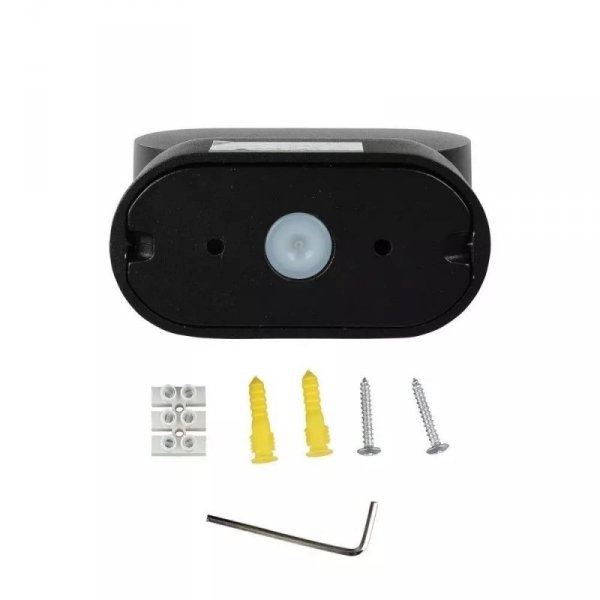 Kinkiet Ścienny V-TAC 6W LED Czarny IP65 Obrotowy 350st VT-816 3000K 722lm