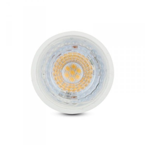 Żarówka LED V-TAC SAMSUNG CHIP 6W GU10 38st Ściemnialna VT-227 6500K 445lm 5 Lat Gwarancji