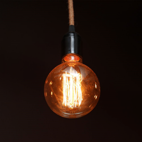 Żarówka LED V-TAC 4W EDISON RETRO E27 G125 Bursztynowa 125x164mm VT-2195 1800K 200lm