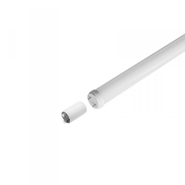 Tuba Świetlówka LED T8 Szklana V-TAC 60cm 9W z starterem VT-6279 3000K 850lm 3 Lata Gwarancji