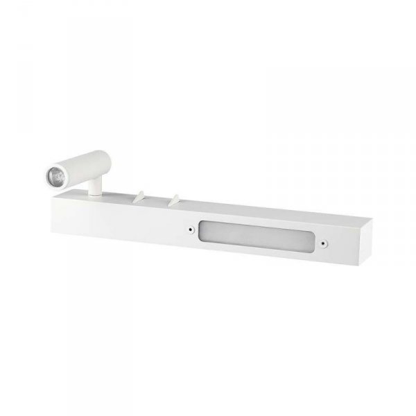 Oprawa LED V-TAC 3W+6W Kinkiet Hotel Łóżko Włącznik Biały VT-2953 3000K 680lm 3 Lata Gwarancji