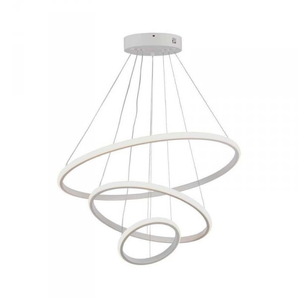 Oprawa Zwieszana V-TAC 32W LED Biała VT-7816 3000K 3880lm
