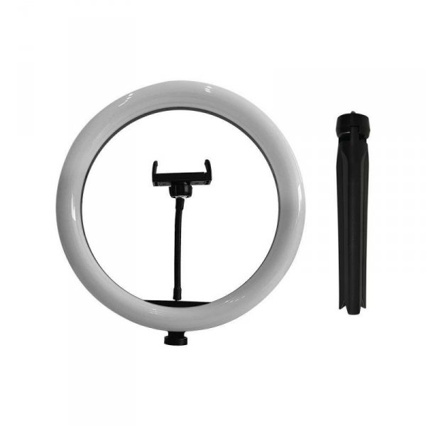 Lampa pierścieniowa LED Ring V-TAC 10W fi255mm Statyw Pilot VT-45010 3200K-5500K 550lm