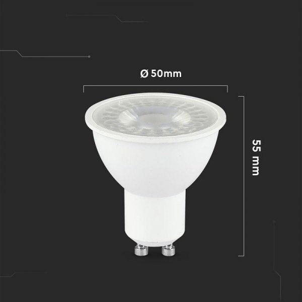 Żarówka LED V-TAC GU10 7,5W 38st VT-291 3000K 610lm