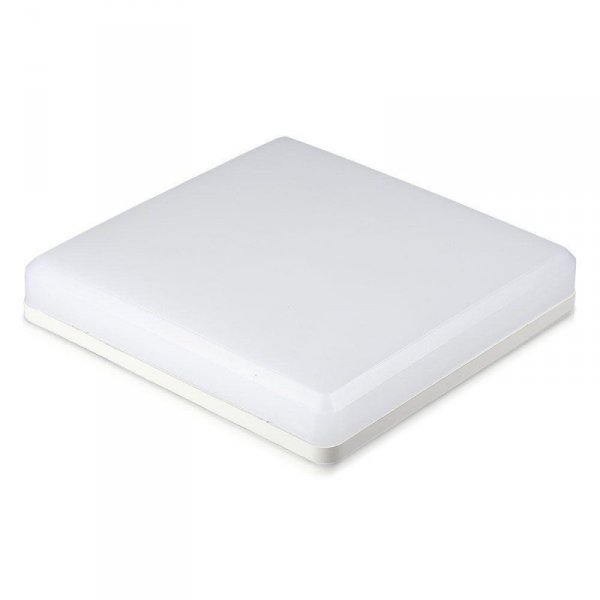 Plafon Natynkowy Kwadrat V-TAC 15W LED SAMSUNG CHIP IP44 100Lm/W VT-8033SQ 6400K 1500lm 3 Lata Gwarancji
