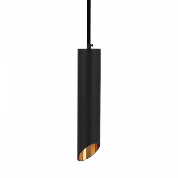 Oprawa Zwieszana V-TAC GU10 GU10 Czarny+Złoty 55x200mm VT-975-200 3 Lata Gwarancji