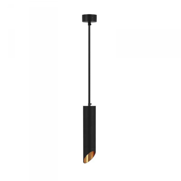 Oprawa Zwieszana V-TAC GU10 GU10 Czarny+Złoty 55x300mm VT-975-300 3 Lata Gwarancji