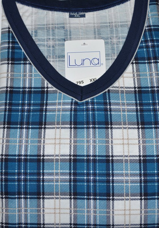 Piżama Luna 795 dł/r 4XL męska