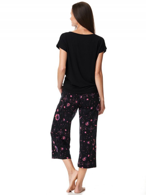 Piżama czarna Key LNS 243 A23 2XL-3XL
