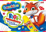 Blok rysunkowy Bambino A4 20 kartek