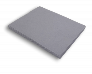 FILC DEKORACYJNY W ARKUSZU SZARY MIĘKKI 2mm A4 10 SZTUK