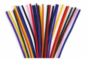 DRUCIKI DEKORACYJNE KREATYWNE 24 szt MIX KOLORÓW