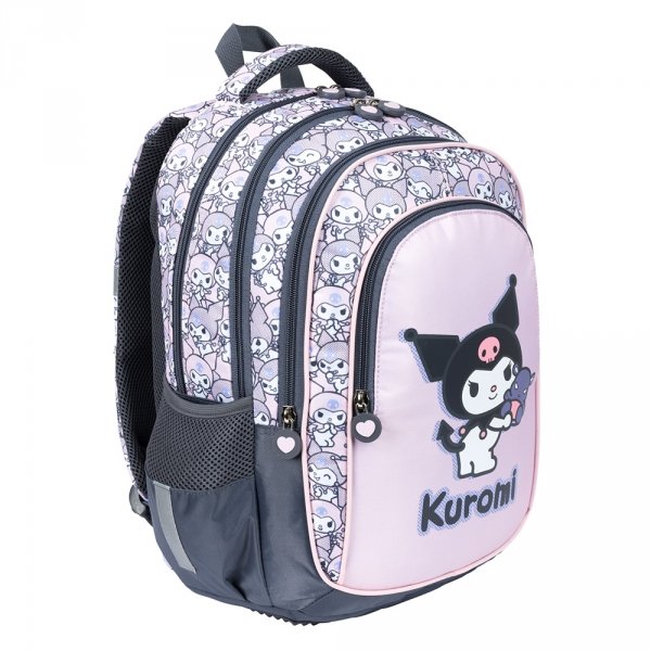 PLECAK Szkolny 4-KOMORY BPL-58 KUROMI PINK 4158