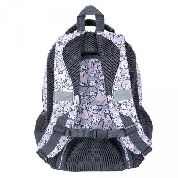 ZESTAW PLECAK 3 KOMOROWY PIÓRNIK WOREK NA OBUWIE KUROMI PINK