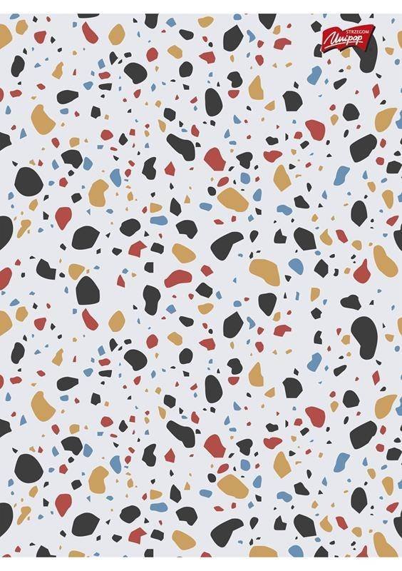 Brulion oprawa twarda A4 96k krata 2426