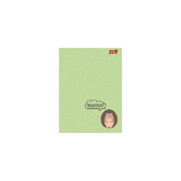 4 x Zeszyt szkolny w kratkę A5 16 kartek WOODLAND ANIMALS 9874