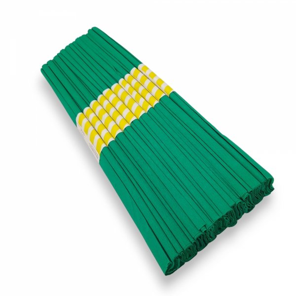 DUŻY ZESTAW DLA PRZEDSZKOLI 10X BIBUŁA 50X200 cm DO&amp;DECO ZIELONA