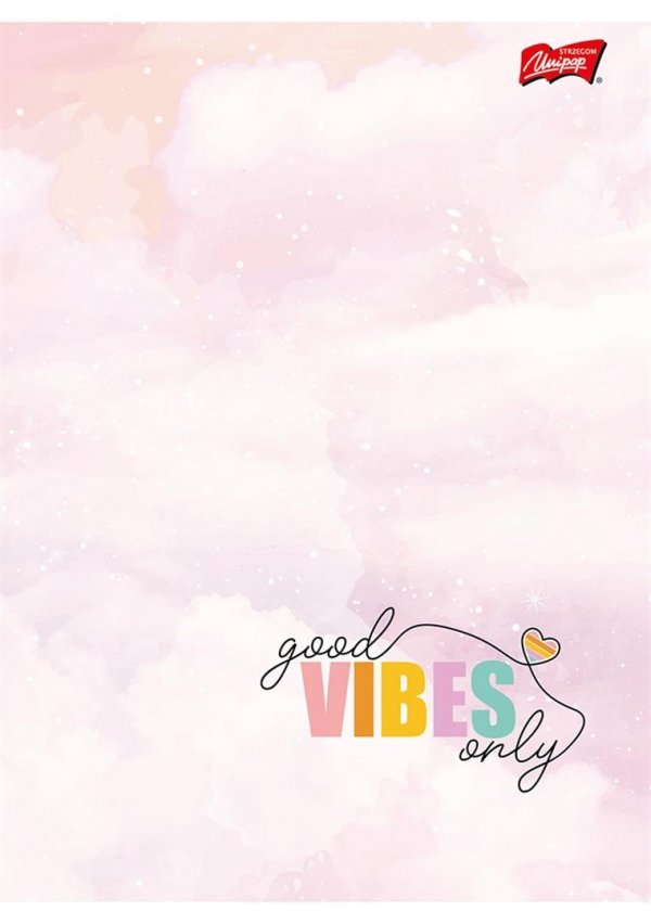 ZESZYT W LINIĘ 32 KARTKI POSITIVITY 6977