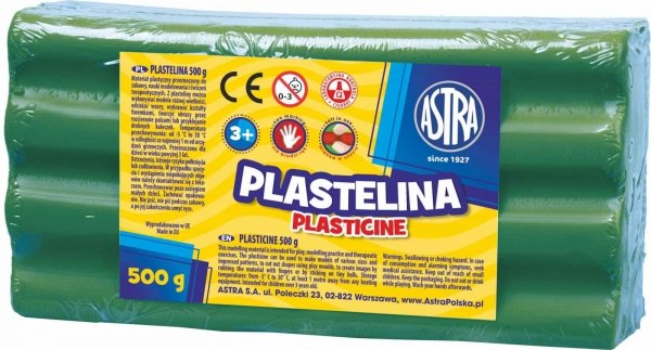 WIELKI ZESTAW PLASTELINY 5 KG 10 KOLORÓW 10X PLASTELINA 500G 0,5 KG