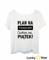 Koszulka Damska Plan na poniedziałek...
