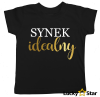 Zestaw koszulek Mama idealna, Tata idealny, Córka idealna/Synek idealny 