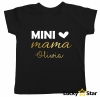 Koszulki Mama idealna & MINI mama + imię dziewczynki 