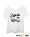 Koszulka Damska Piękna z poczuciem humoru