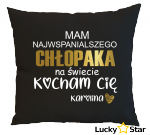 Poduszka mam najwspanialszego chłopaka na świecie