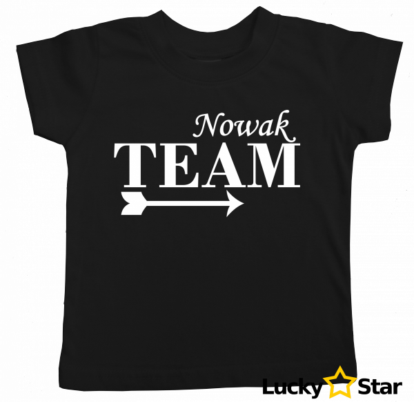 Zestaw koszulek Twoje Nazwisko TEAM