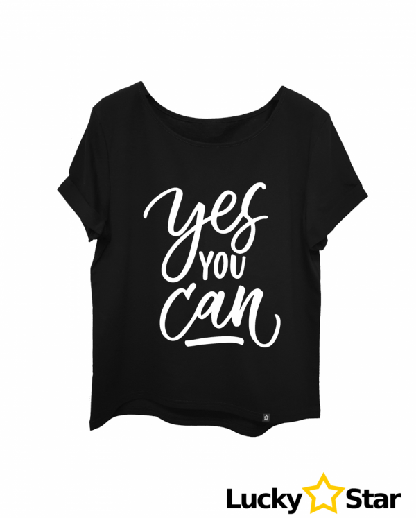 Koszulka Damska Yes you can!