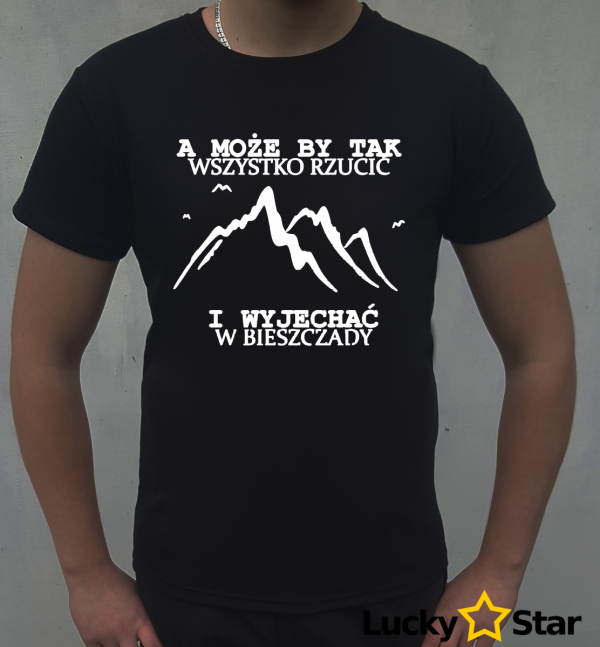 Koszulka Męska Bieszczady