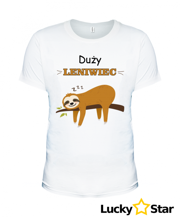 Komplet koszulek Duży i Mały Leniwiec