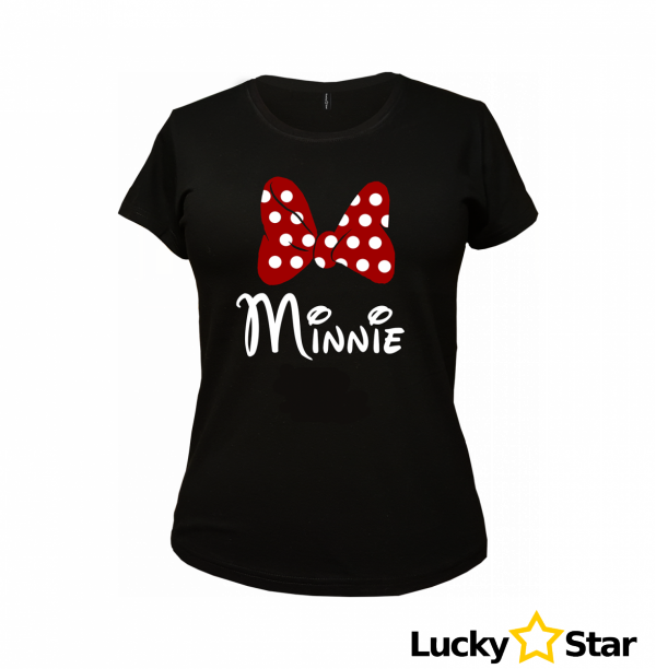 Koszulki dla mamy i córki Minnie &amp; Minnie Me